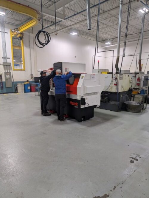 Mazak Syncrex swiss machine